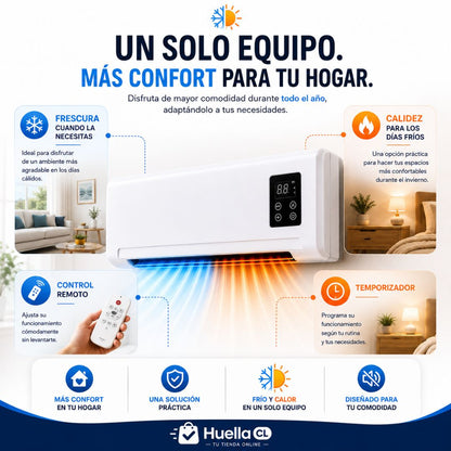 ClimaPerfecto™ 2 en 1 — Frío + Calor