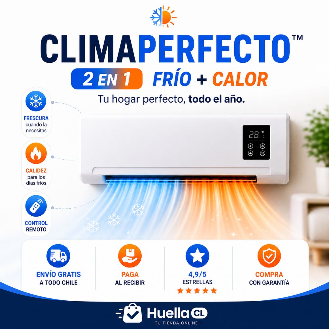 ClimaPerfecto™ 2 en 1 — Frío + Calor
